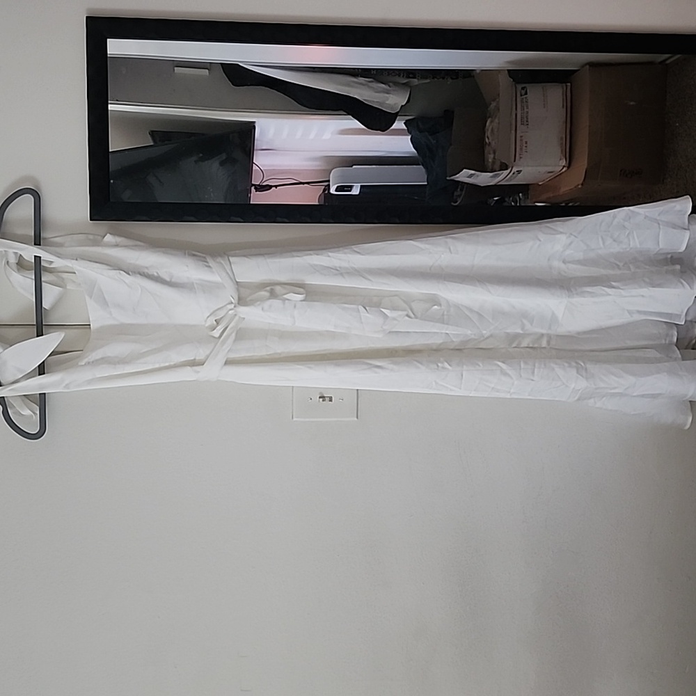 SHOW ME YOUR MUMU GARDEN LUXE MIDI SATIN DRESS - Picture 3 of 10